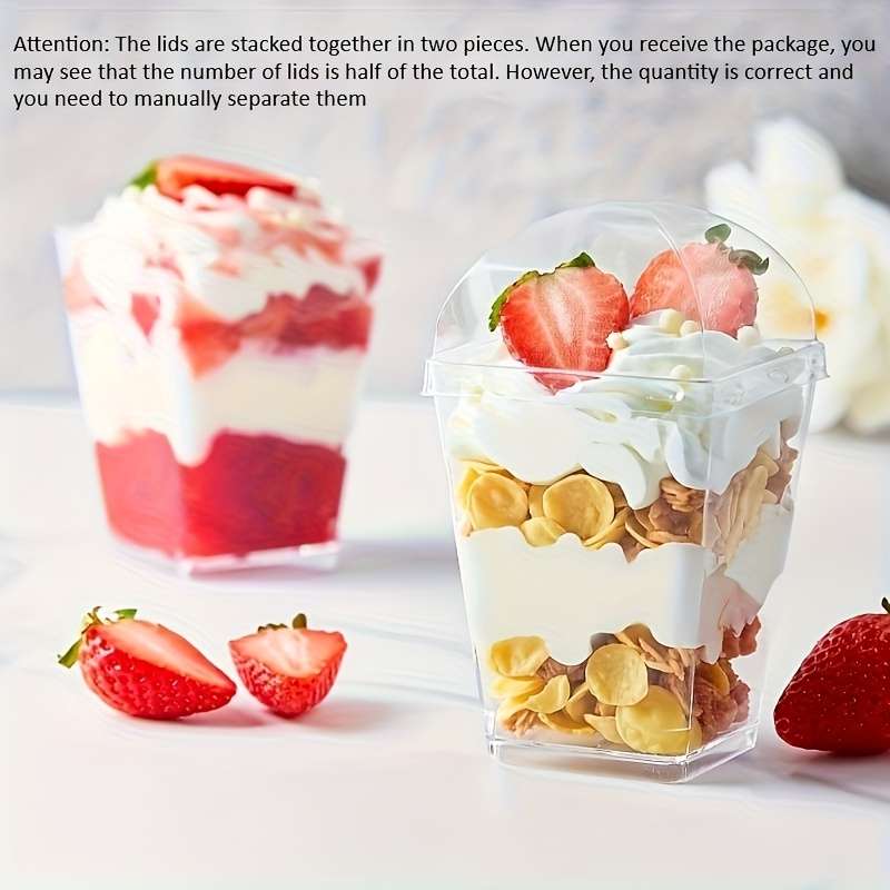 Water Cup Quantity Cup   Lid Spoon 60Pcs