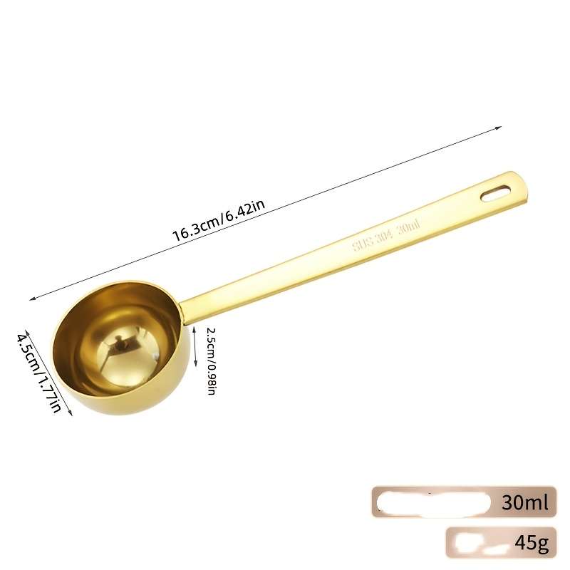 Kitchenware Color Golden Capacity30Ml