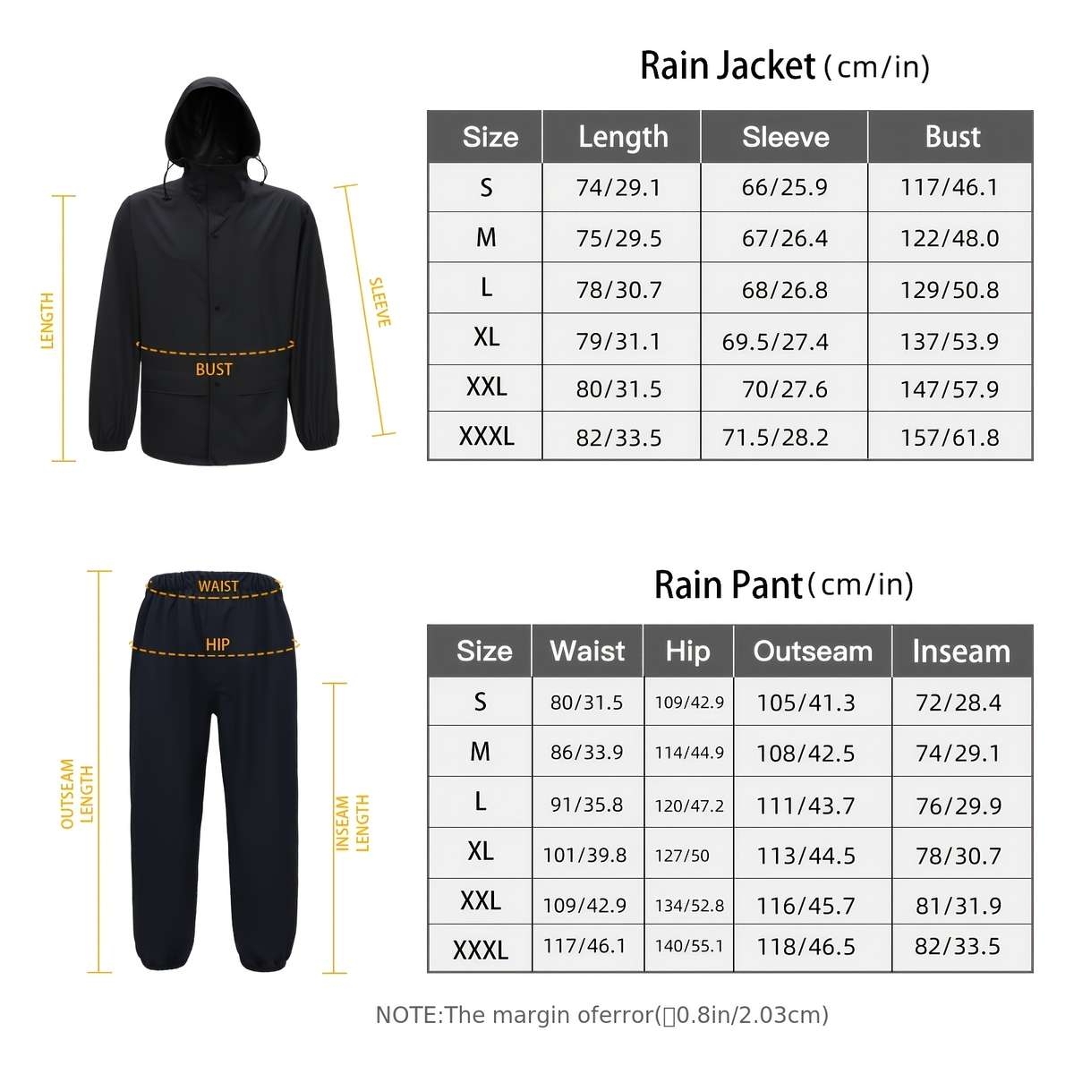 Raincoat Loogu Super2.0 Size L