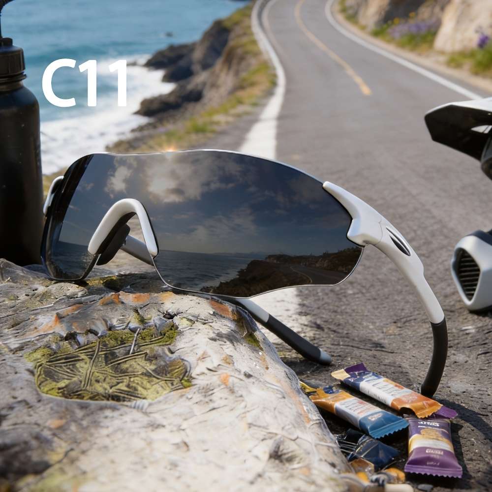 Cycling Glasses Color Purple Polarized Purple