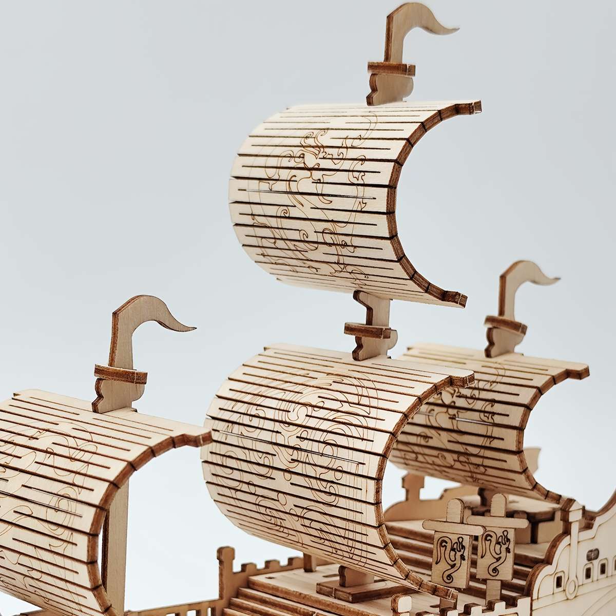 3D Jigsaw Puzzle Model Ship Items  Dragon Boat