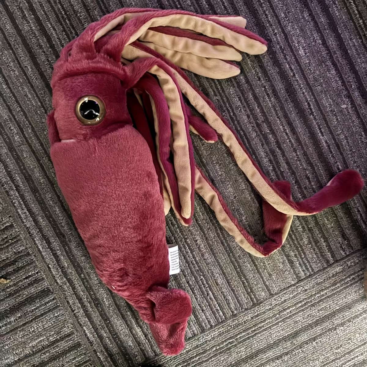 Plush Toyss color Wine Red
