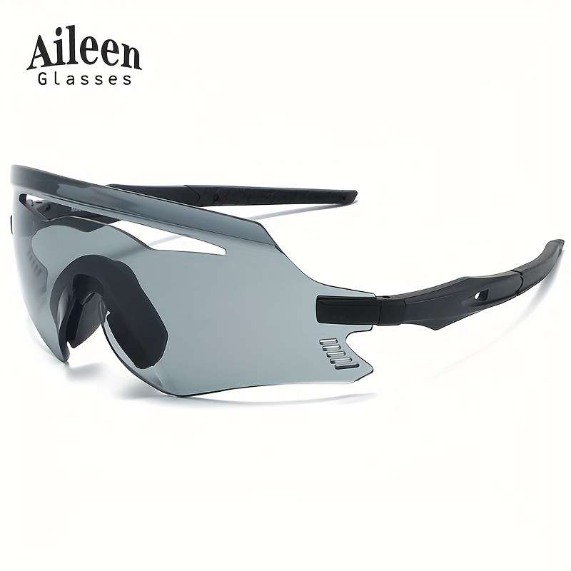 Cycling Glasses Color Dark Blue Frame Ice Blue Lens