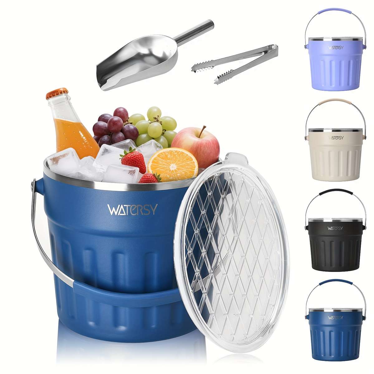 Ice Bucket Color White Capacity7.6L