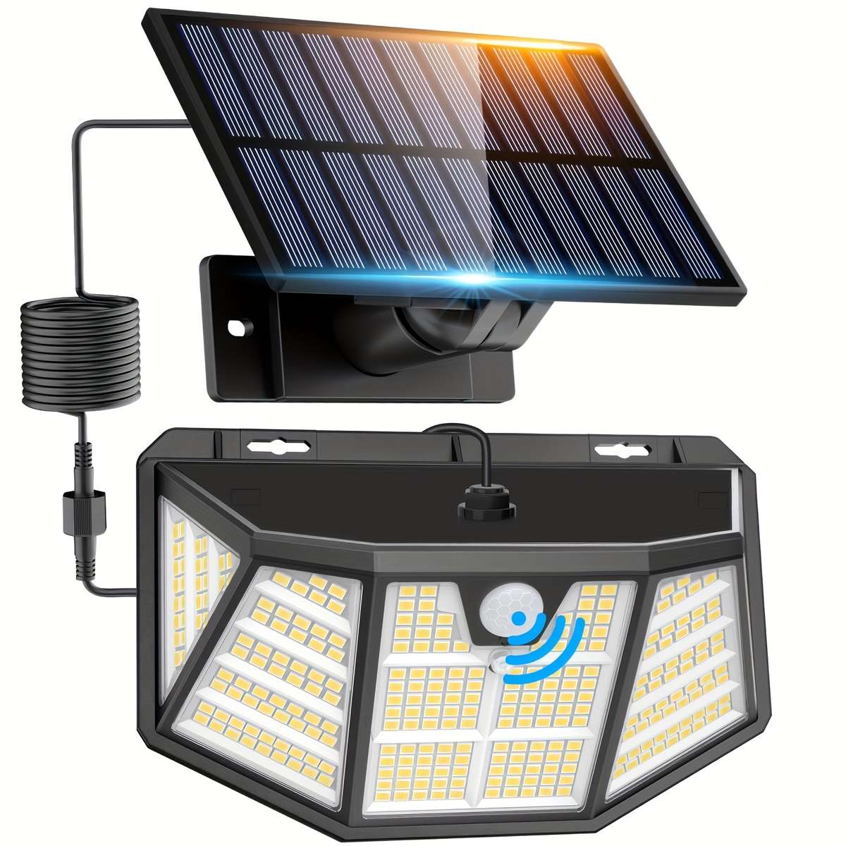 Solar Emergency Lights Color White Light Quantity1 Set
