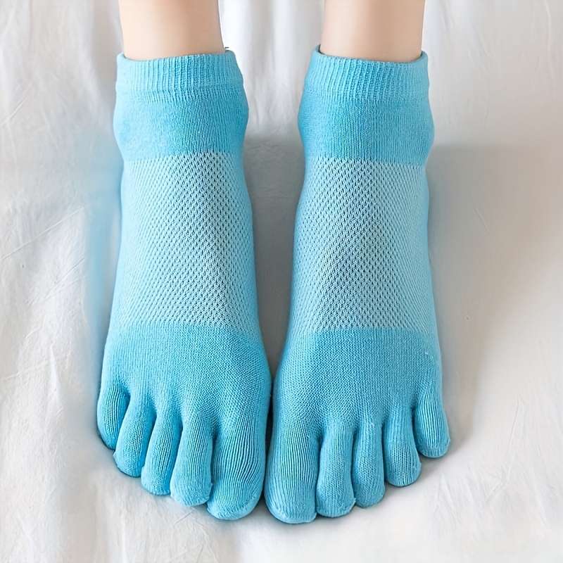 Women S Socks Color 5Pairs White Size Onesize
