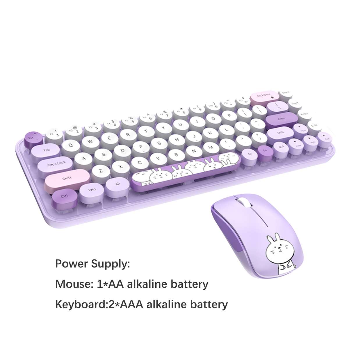 Keyboard Color Gray Mixed Colors