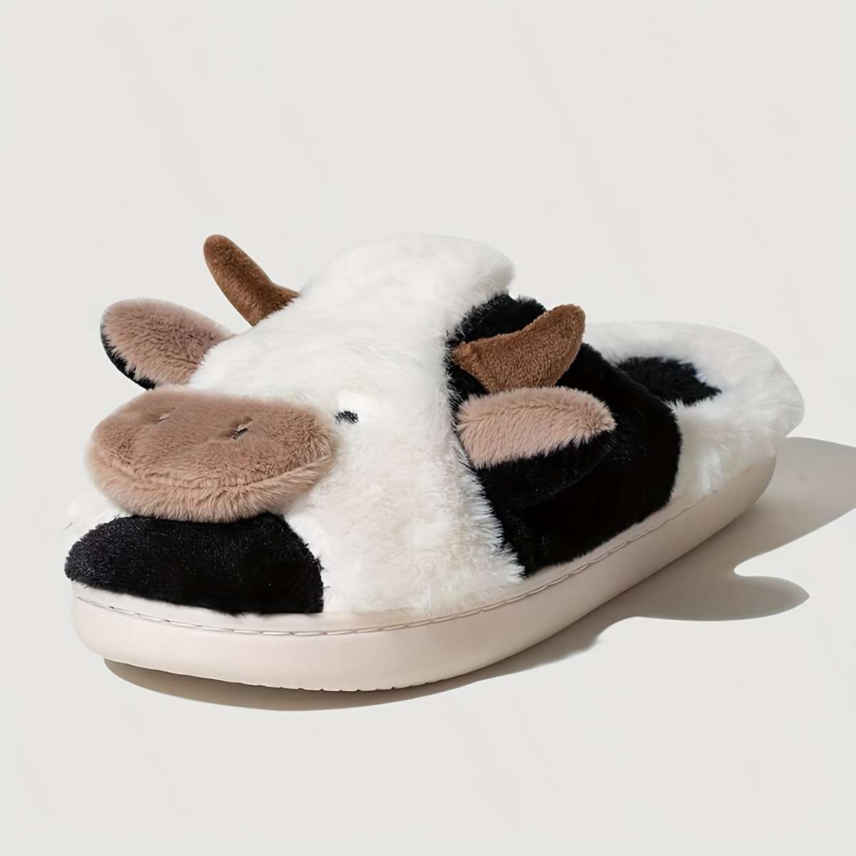 Cotton Slippers Color White Sizeuk 5-5.5 Big Kid