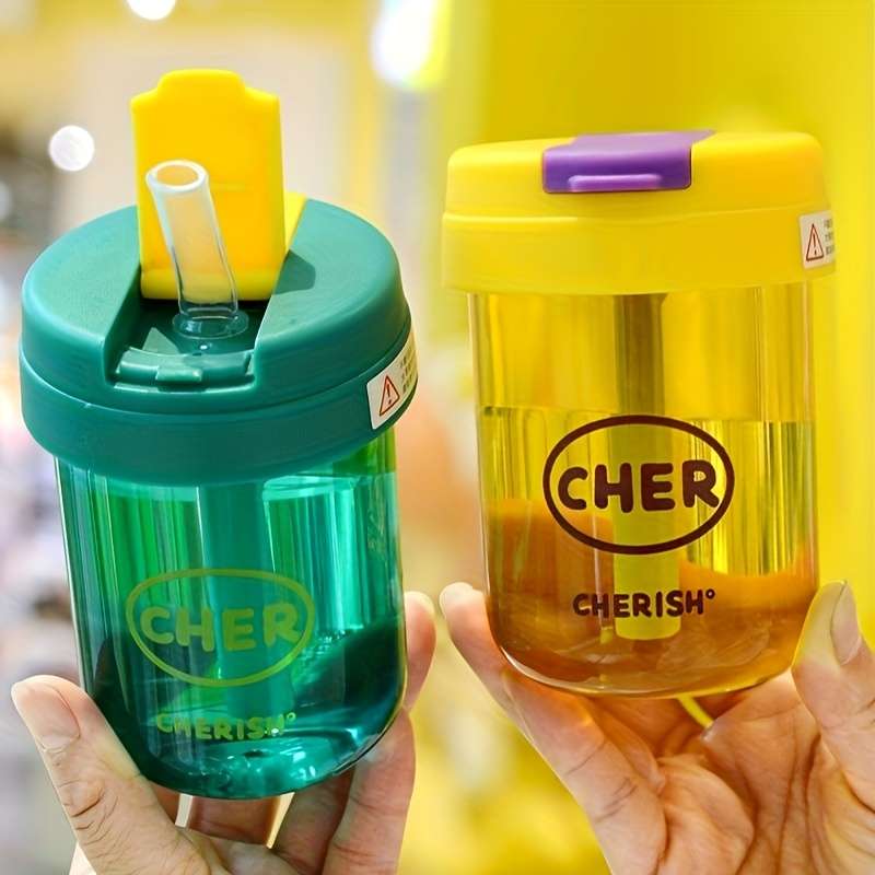 Water Cup Color White   Straw B301