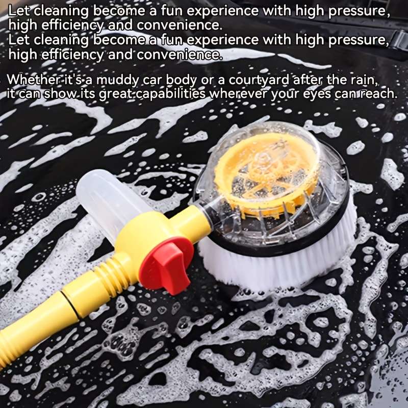 Industrial Multi Purpose Portable 360 Rotating Car Brush With Equipment