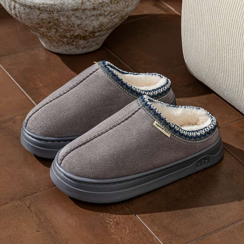 Cotton Slippers Color Camel Sizeuk 6.5-7