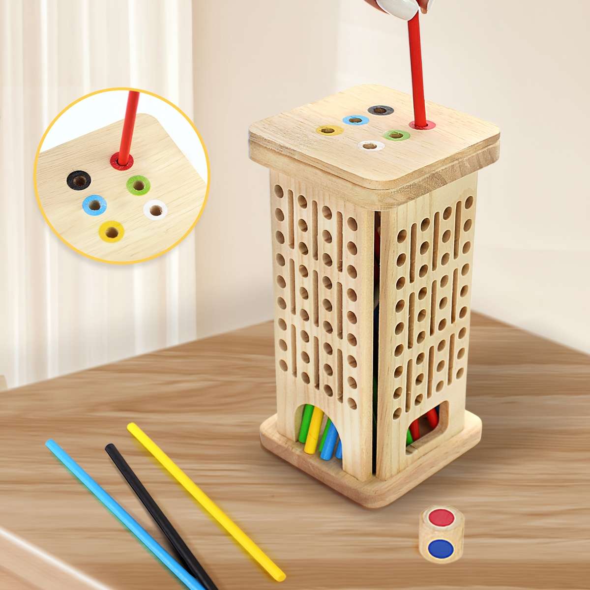 Childrens Toys Items 3In1 Pulling Stick Game