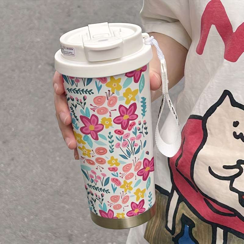 Water Cup Color Colorful Flowers