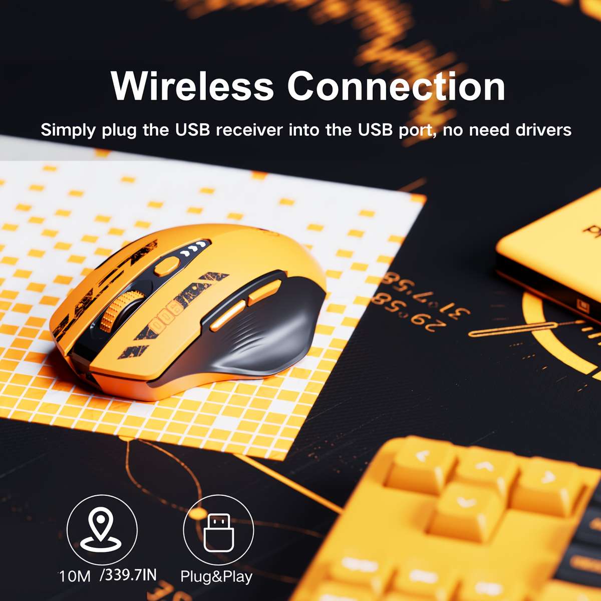 Mouse Color Yellow