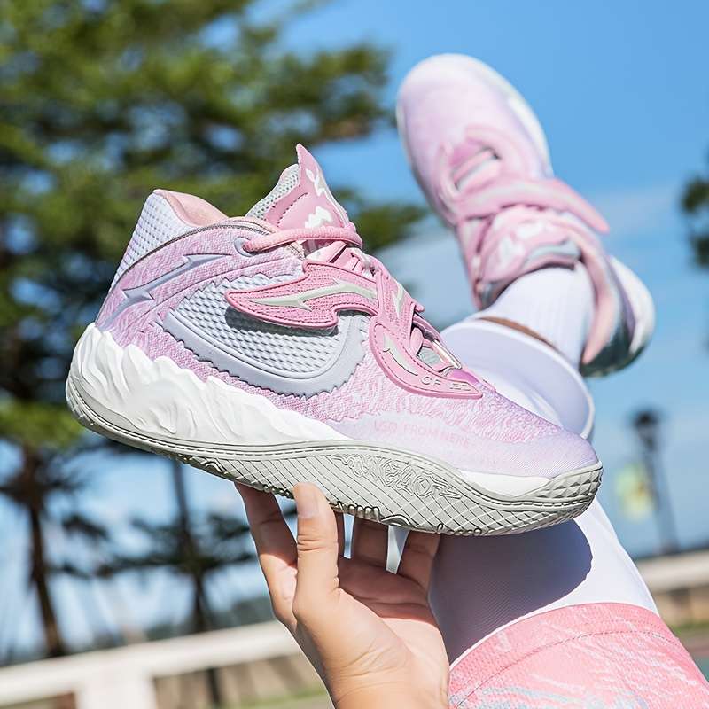 Sneakers White Pink Size Uk 7