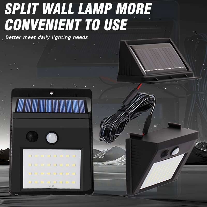 Solar Emergency Lights Quantity 2Pcs