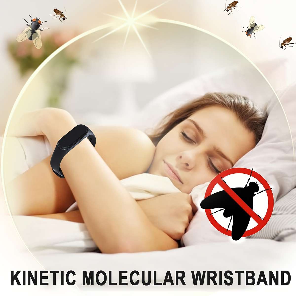 Mosquito Repellent Bracelet Color Black