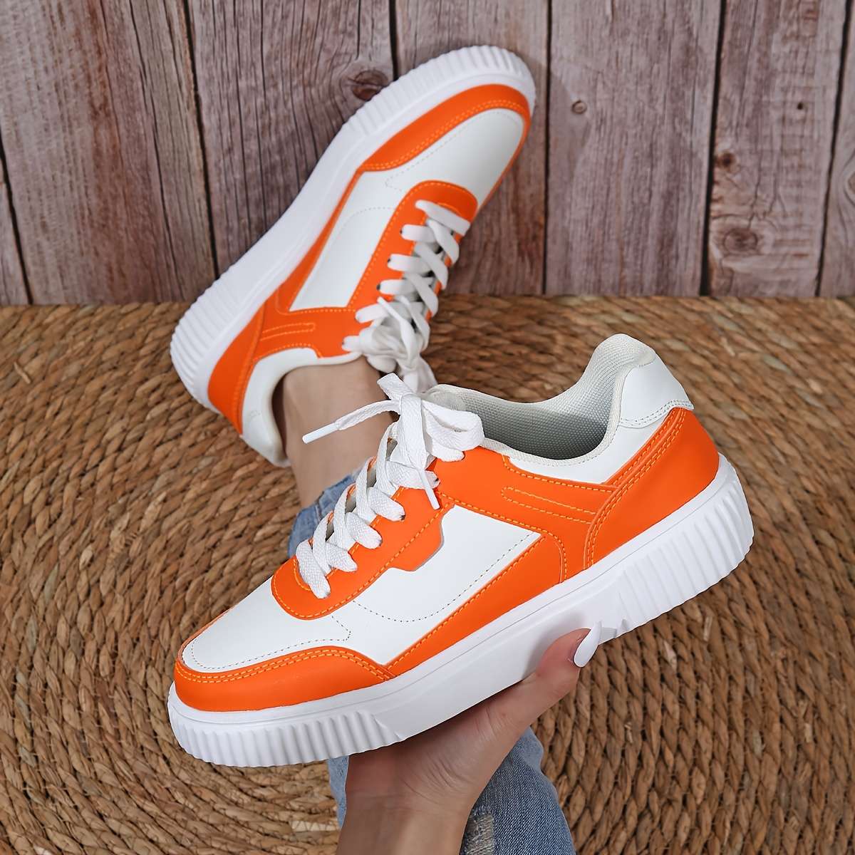 Sneakers Color White Sizeuk 7