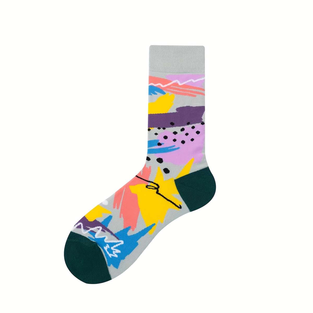Women S Socks Color 1 Pair Green Size Onesize