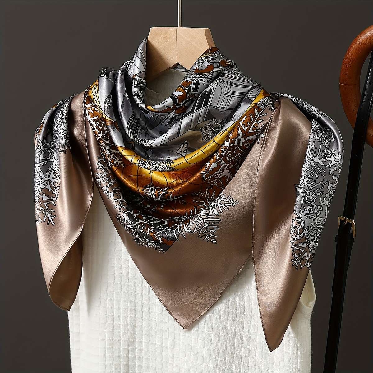 Scarf Color Sky Blue 2