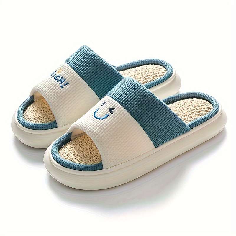 Men Slippers Summer Style Emerald Green Size Uk 3.5 To 4