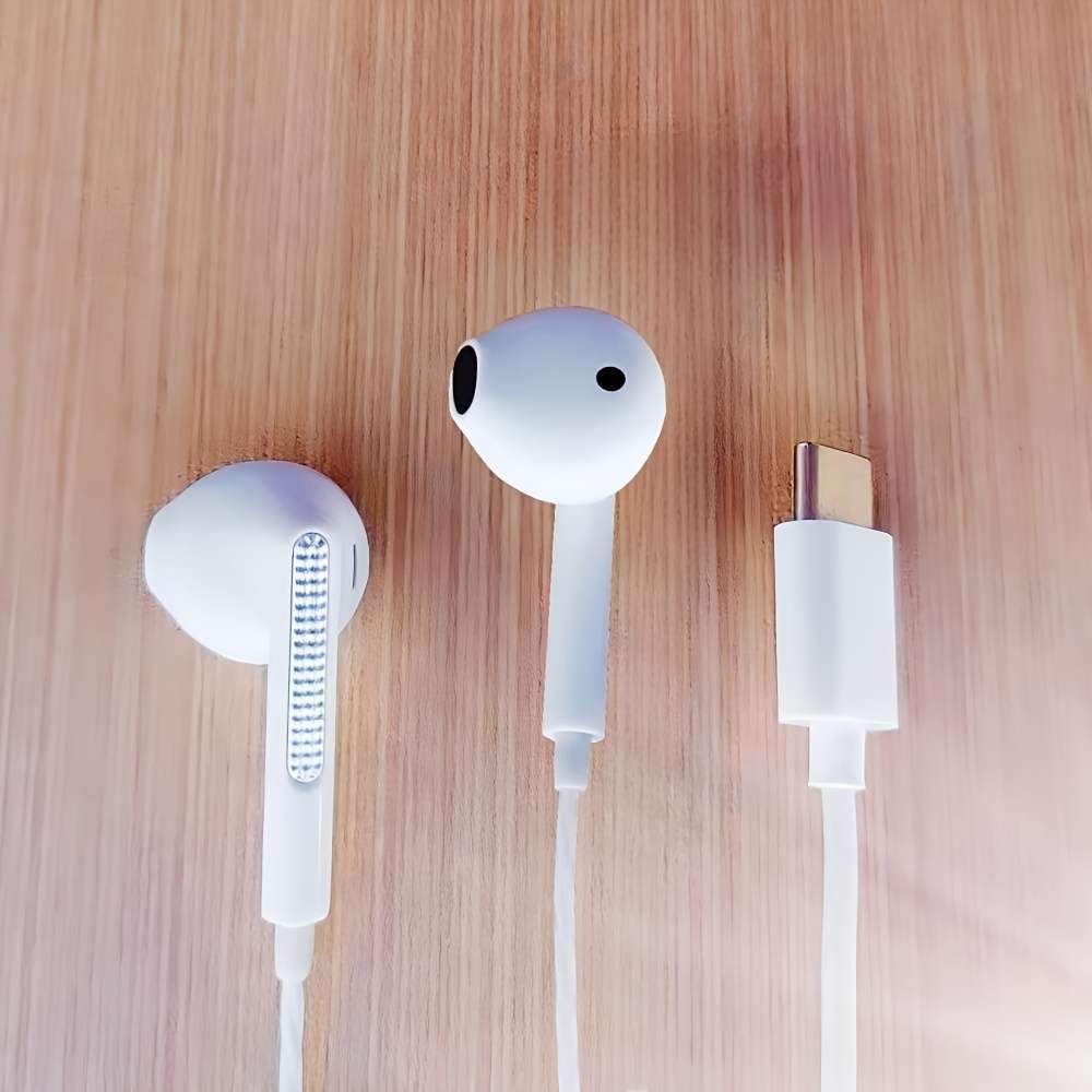 Wired Headphones Black Items 3.5Mm Round Hole