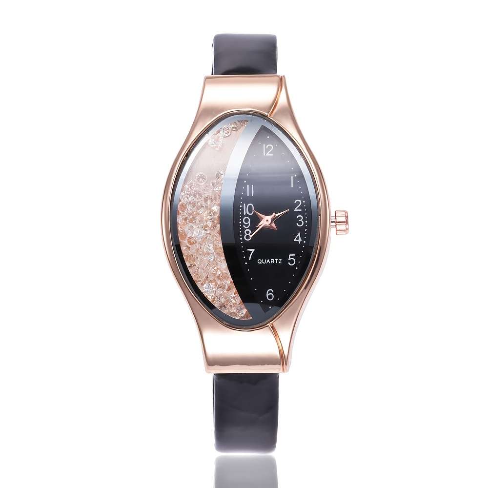 Premium This Two Piece Watch Paired Stunning Bracelet Cleverly 2Pc Brown She Was
