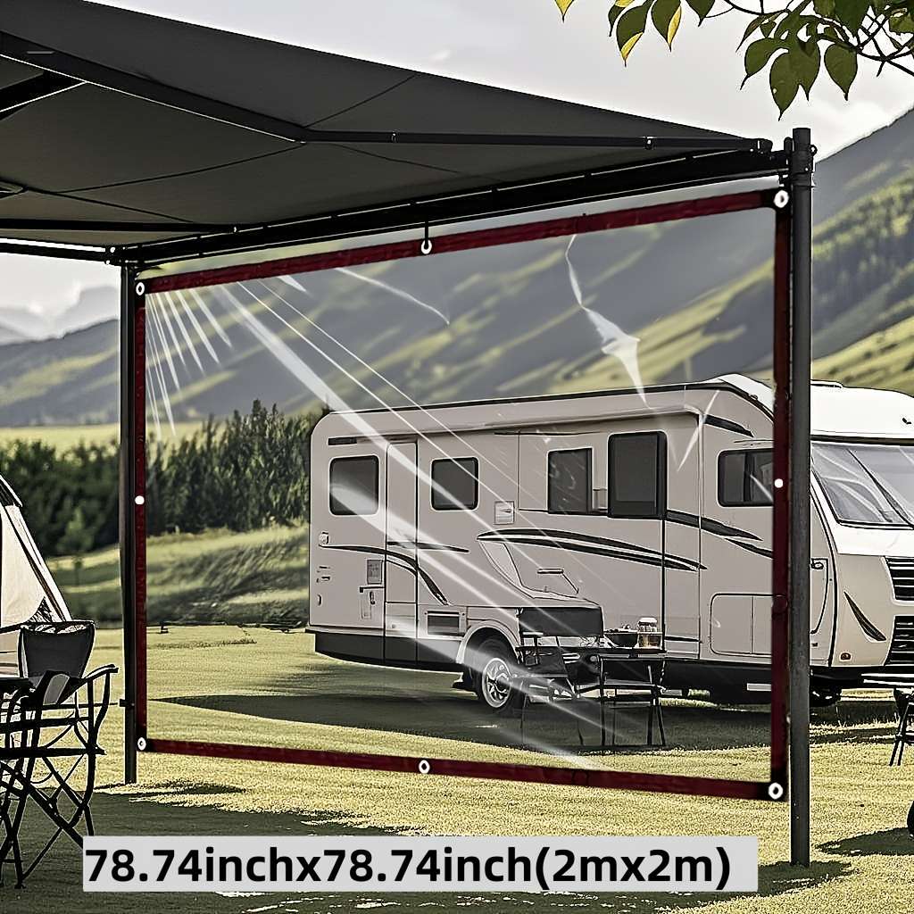Transparent Rainproof Fabric Size 4*2M