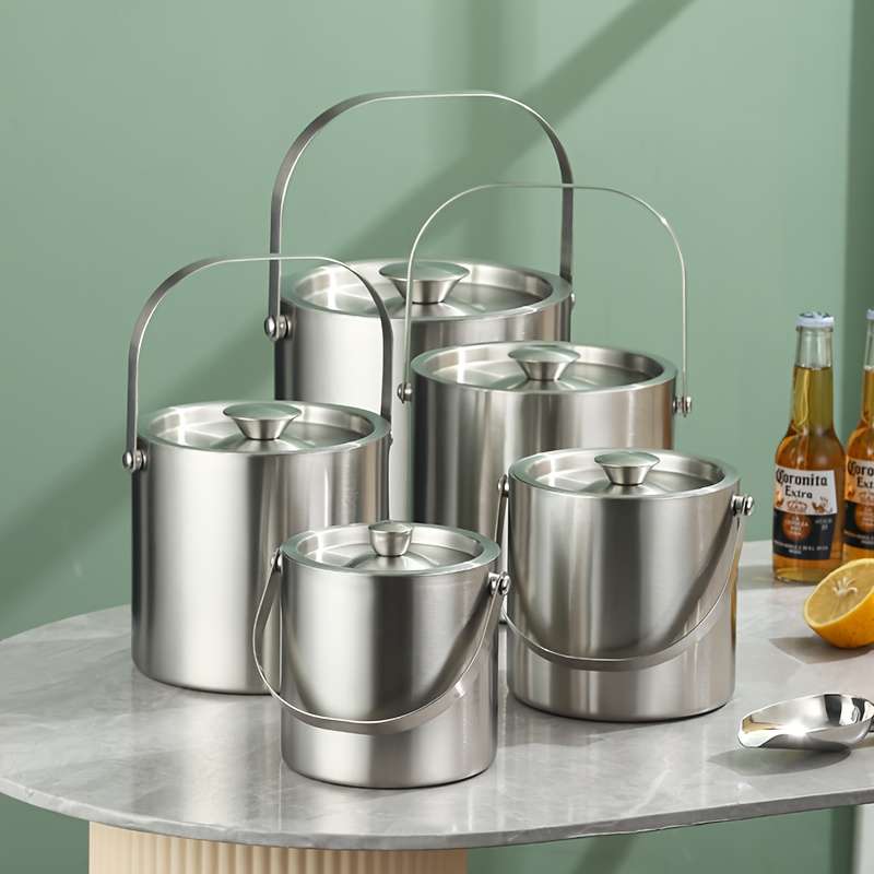 Ice Bucket Capacity 1 Piece 140.80Oz Ice Bucket
