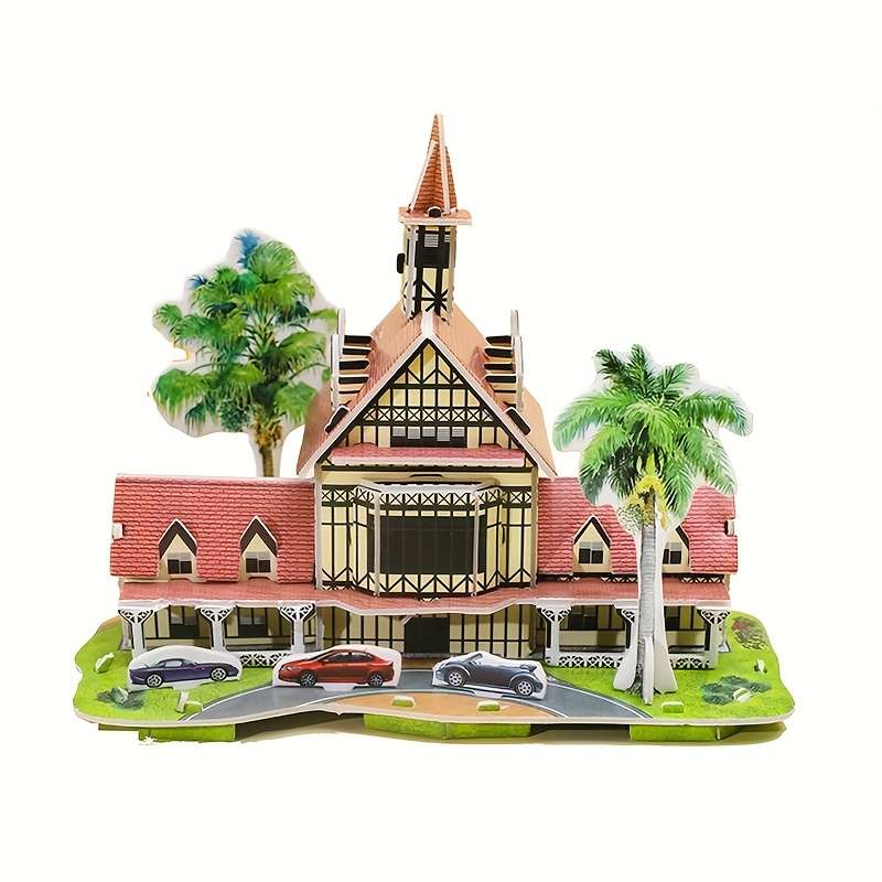 Building Toy Architectural Model Toy Set Model Jf A023