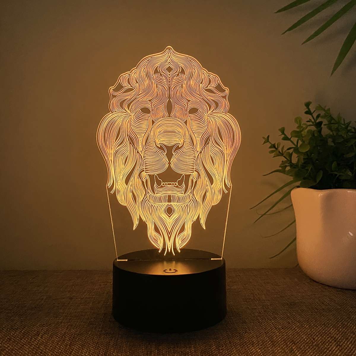 Night Light Color Black Touch Colorful