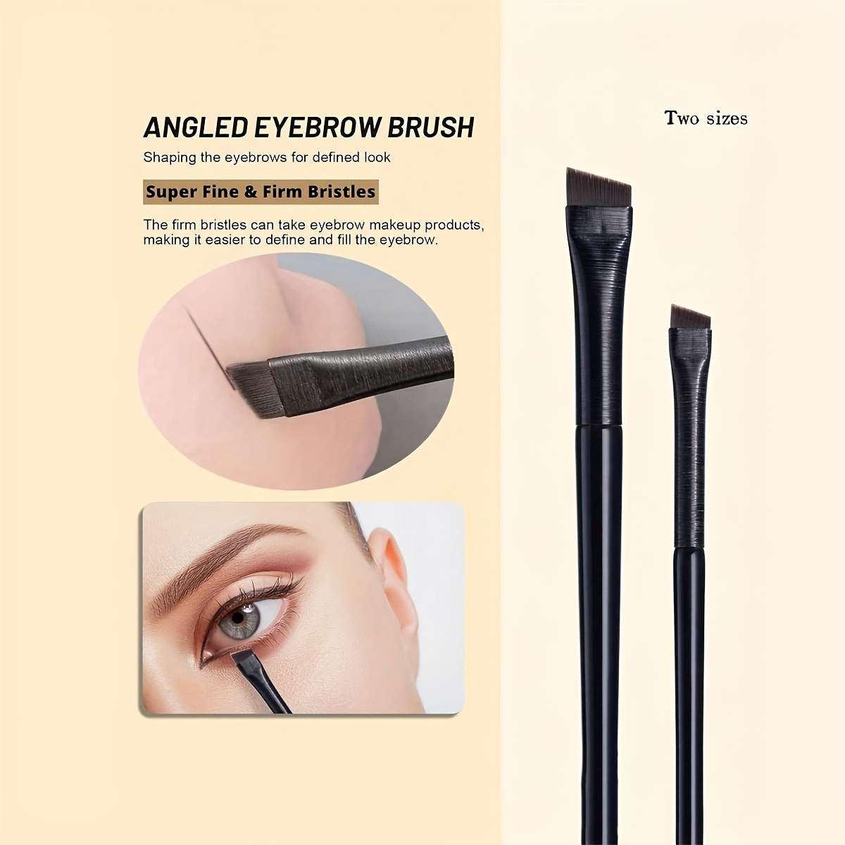 Makeup Brush Set Color 7 Pieces In Total Right Angle