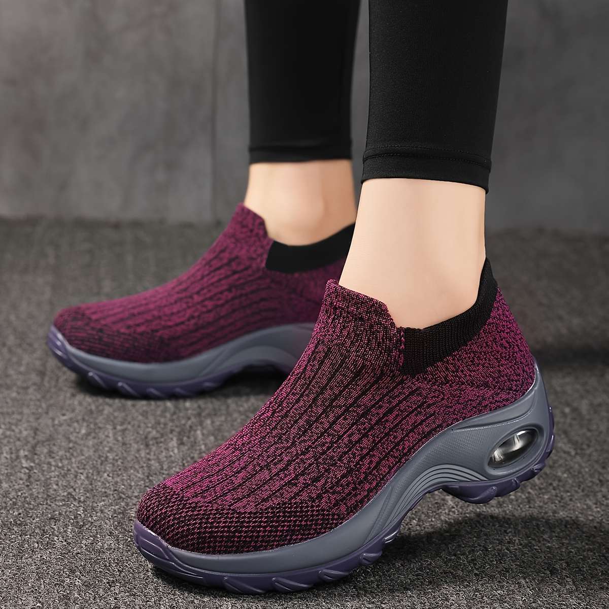Women S Sneakers Color Purple Sizeuk 4.5