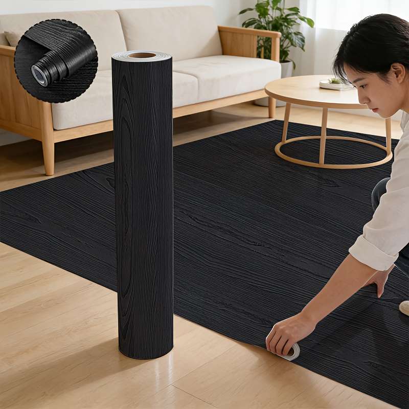 Self Adhesive Floor Sticker White Wood Grain 60cm x 3m