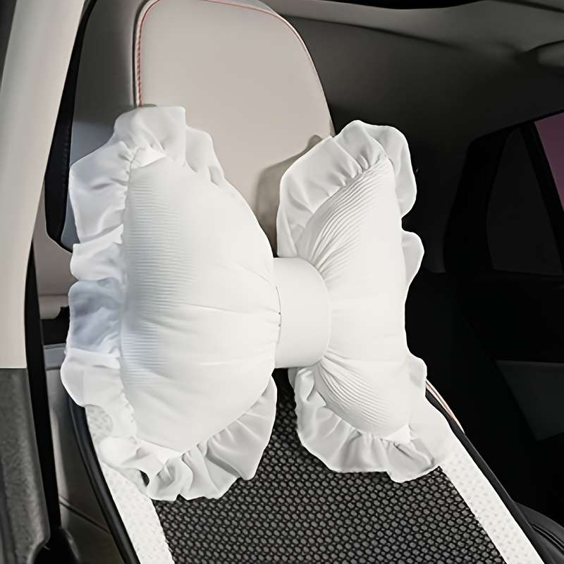 Lumbar Support Car Lace Featuring Butterfly Headrest And Soft Design