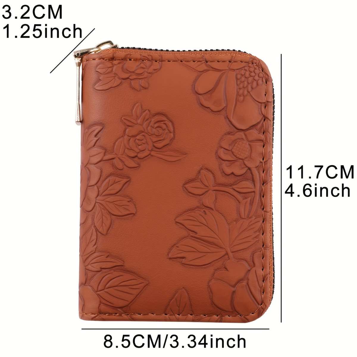 Women'S Stylish Minimalist Wallet Short Design Large Capacity With Multiple Card Slots S