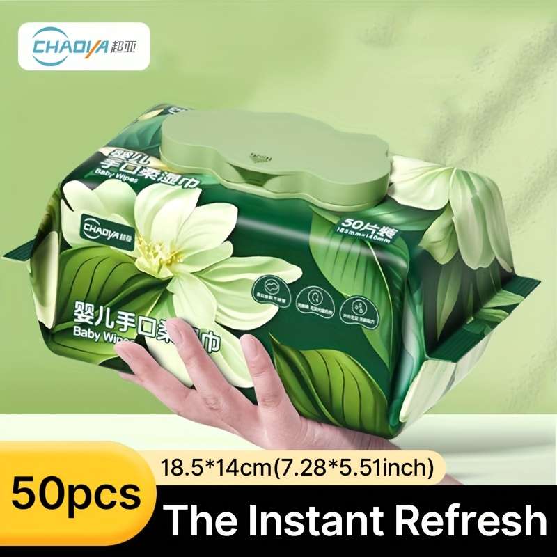 Wet Wipes Quantity 50Pcs