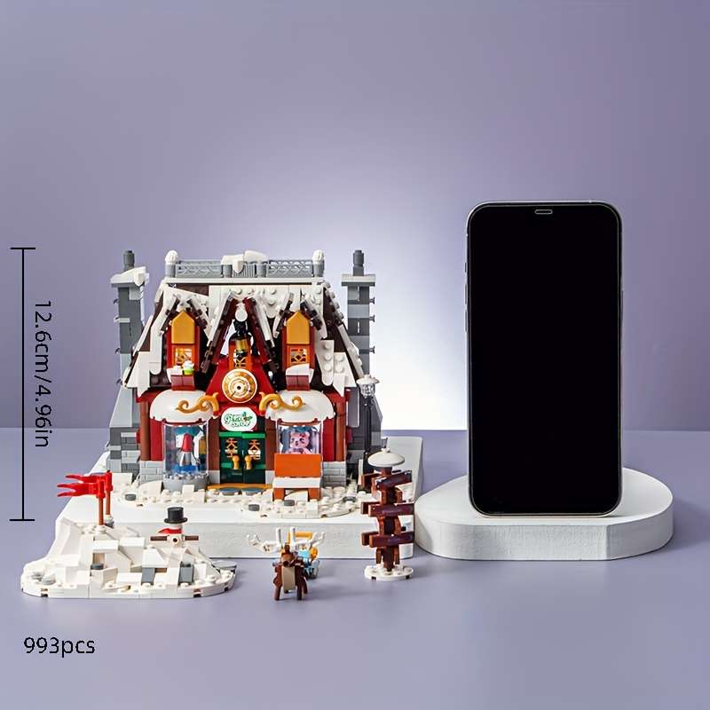 Building Toy Architectural Model Toy Set Style Santa S House