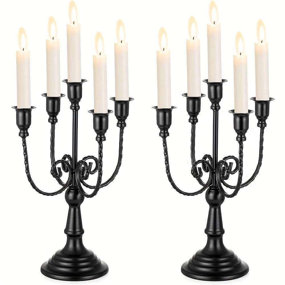 Wedding Supplies Color Golden Model 5 Arm 2Pcs