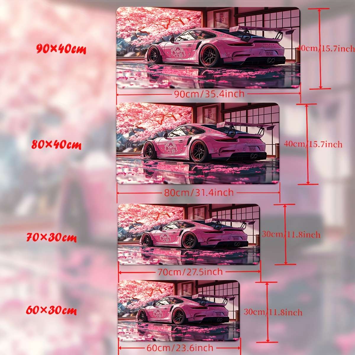 Mouse Pad Size 27.5Inch X 11.8Inch