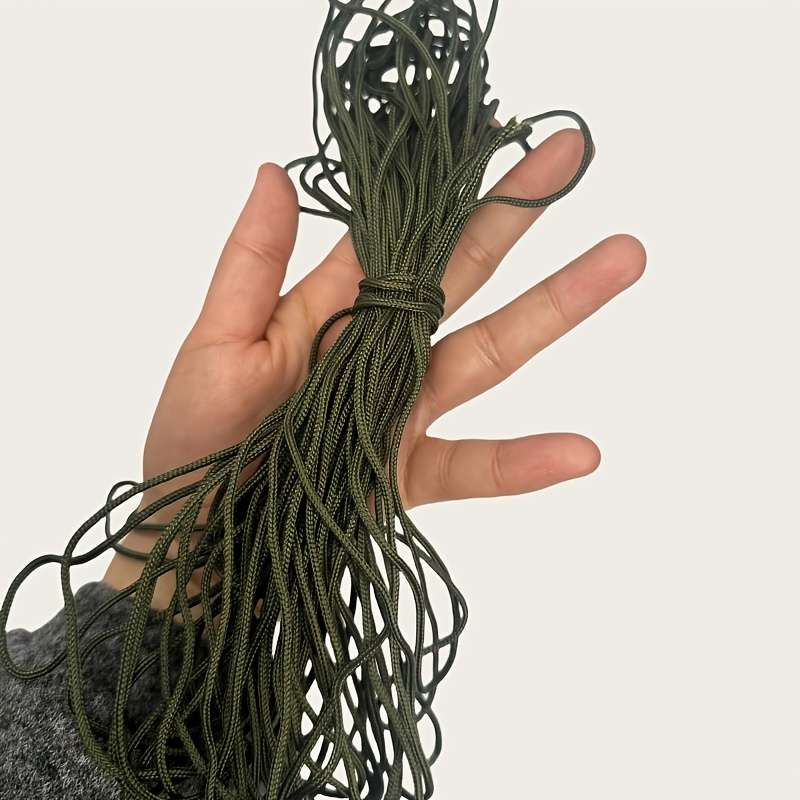 10 Yards 2mm Paracord Lanyard Single Strand Camping Gear Polyester Fiber Kg