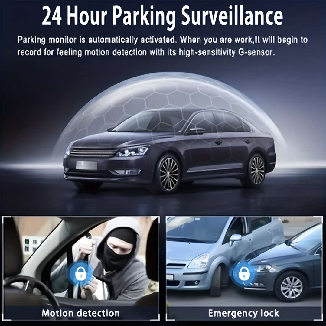 Dashcam Model 3 Cameras  Front Left And Right  With 64Gb Memory Card Included