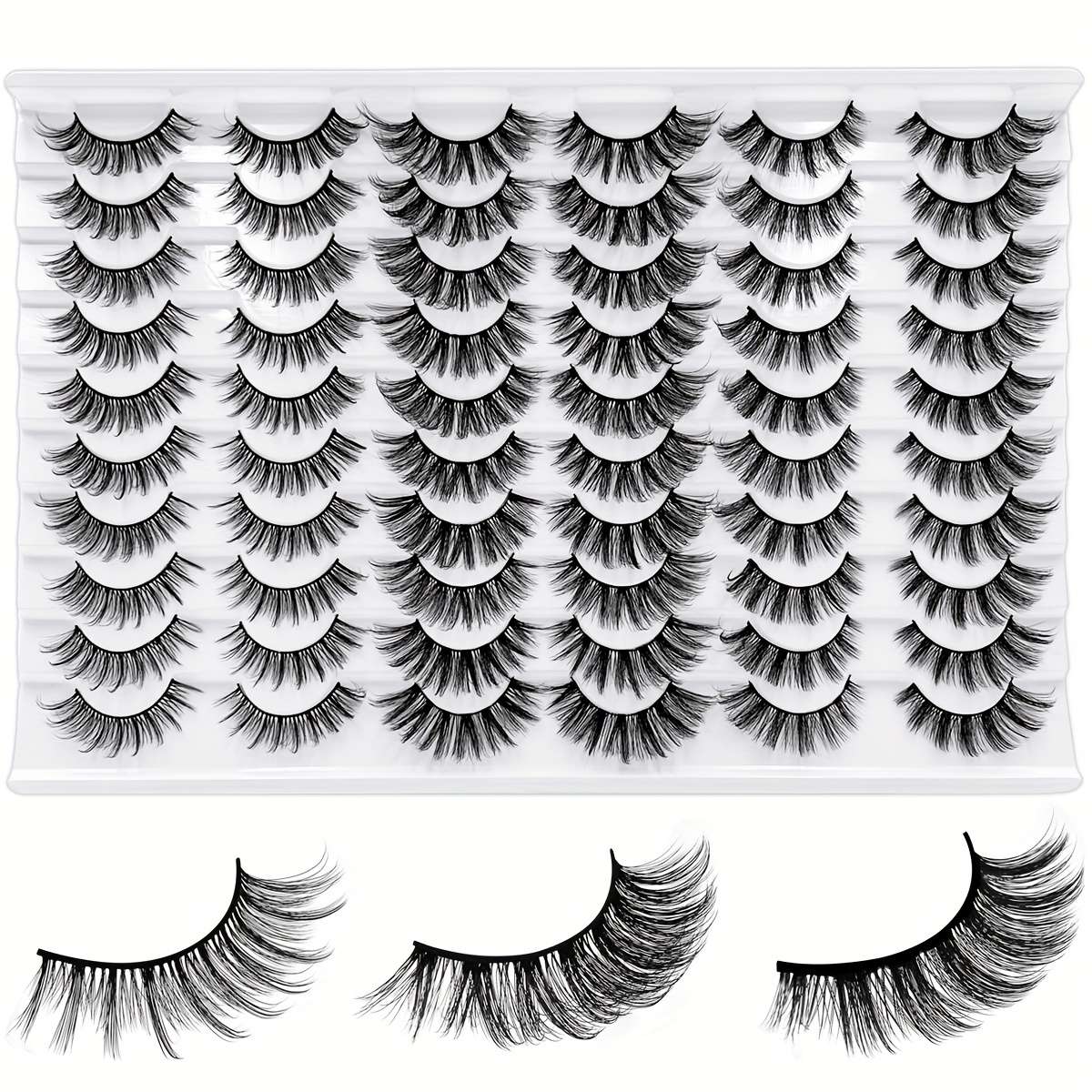 False Eyelashes Model 30P Bai 2