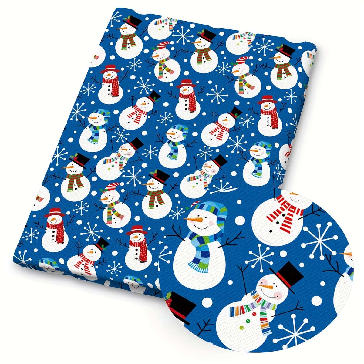Christmas Tablecloth Color White