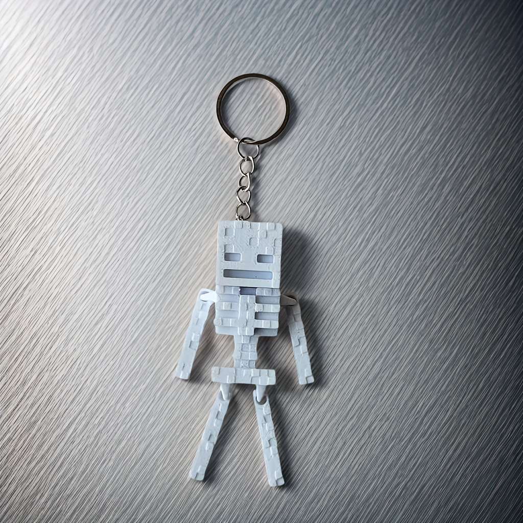 Keychain Ornament Color White