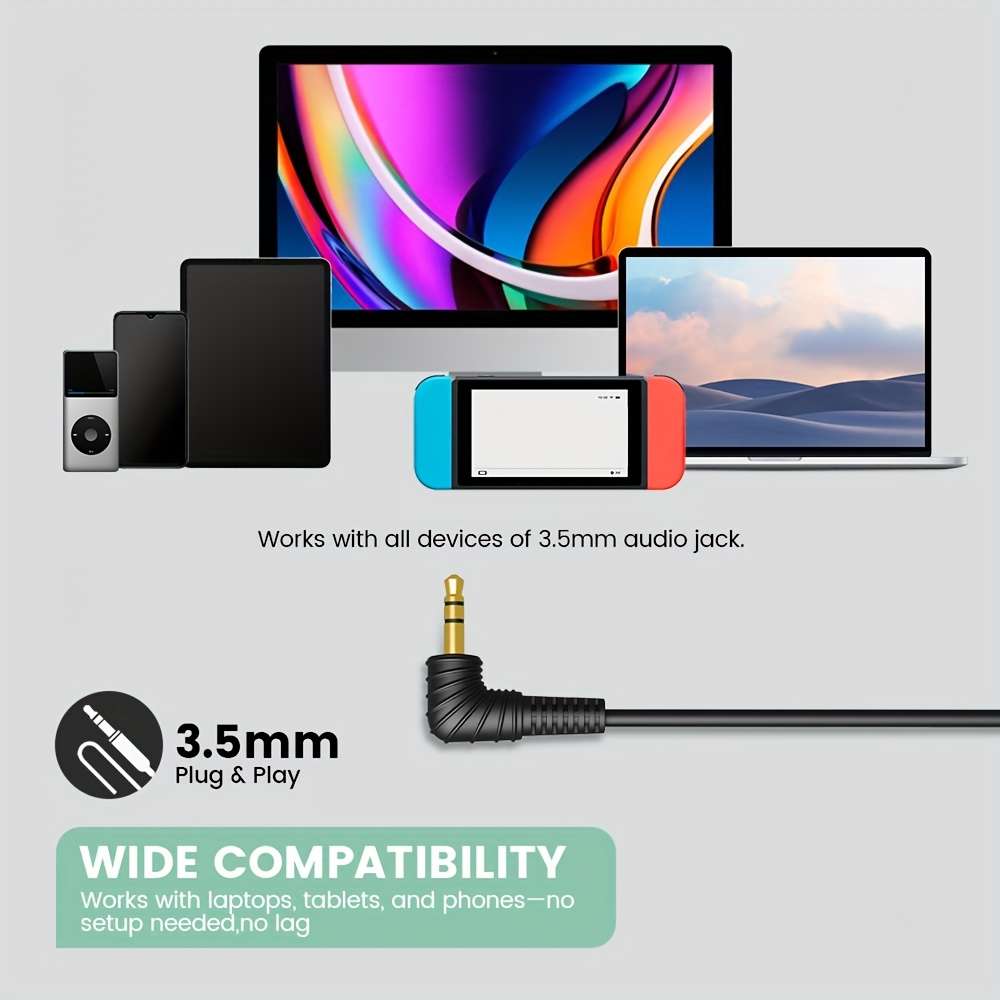 Wired Headphones Black