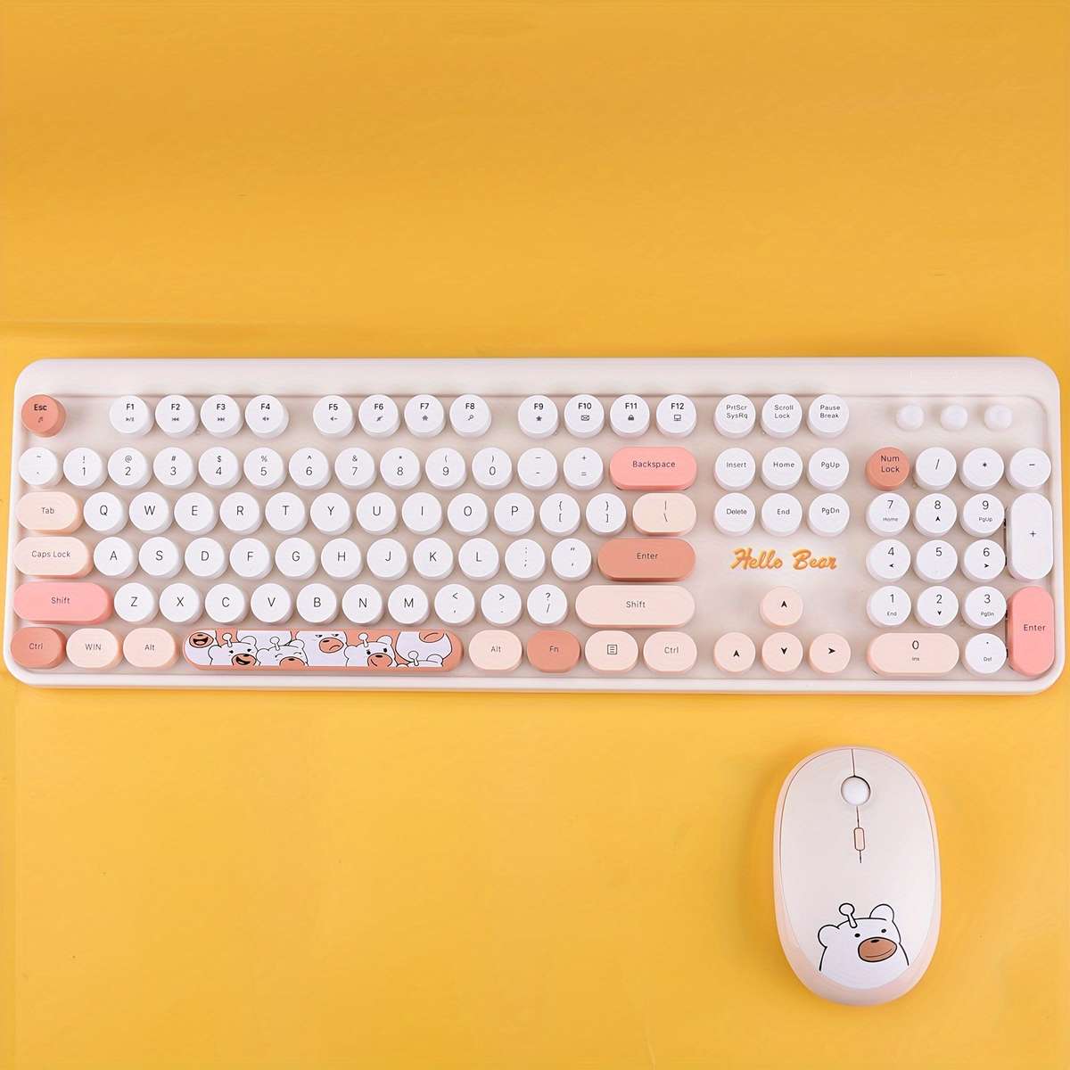 keyboard color Pink Mix