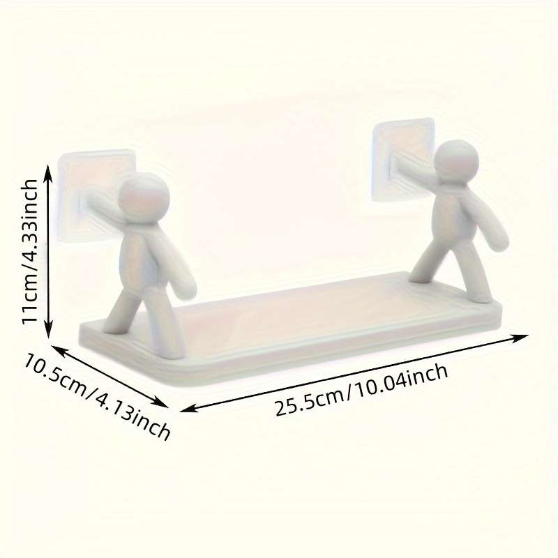 Bathroom Storage Rack Model 2 Gray