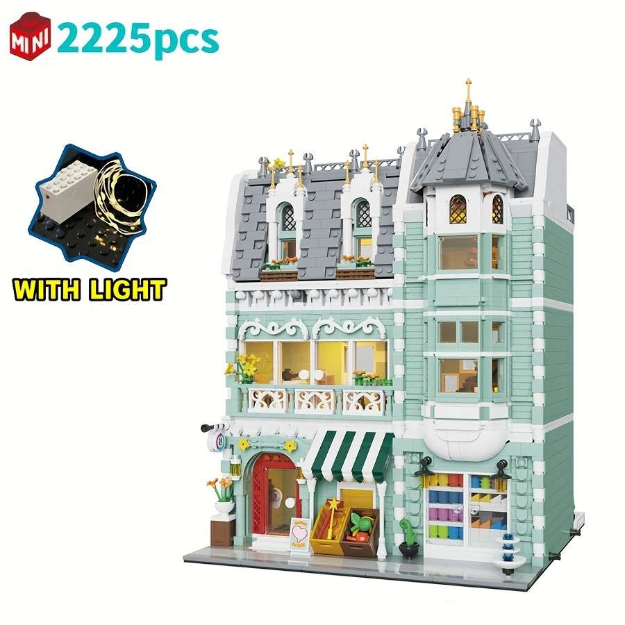 Building Toy Architectural Model Toy Set Quantity 2225Pcs