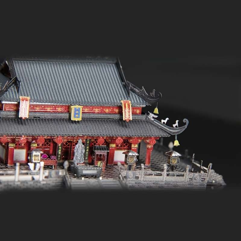 Building Toy Architectural Model Toy Set Items Dacheng Hall Of Confucius Temple